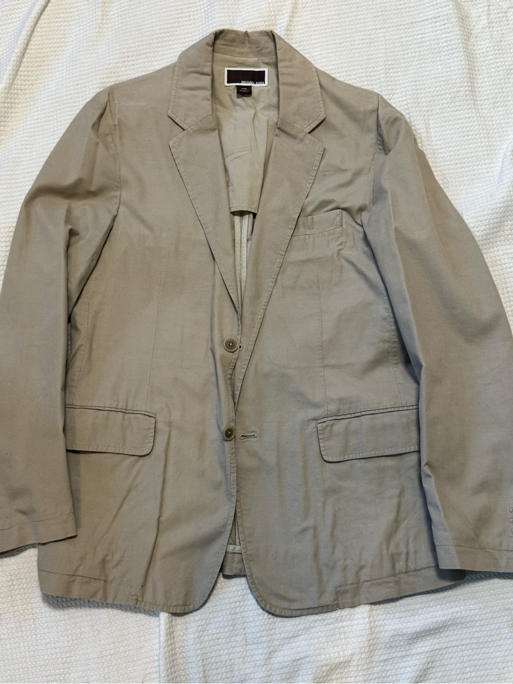 Michael Kors Casual Lightweight Khaki Blazer